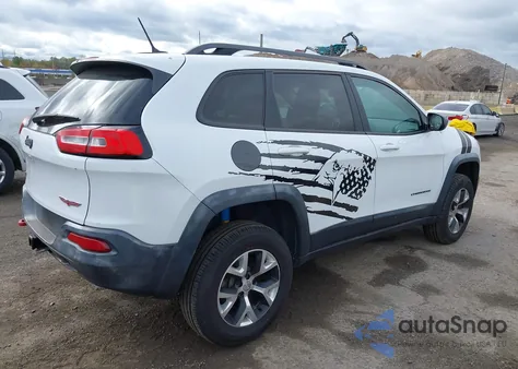 2014 Jeep Cherokee Trailhawk z USA, uszkodzony, nr VIN 1C4PJMBB8EW128444